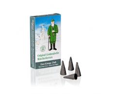 ISDD Cuckoo Clocks Crottendorfer Räucherkerzen 1010 Lot 24 Coni di incenso Anti-Fumo Profumo Rois Mages Taglia M