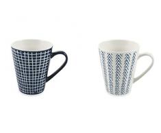 Villa DEste Home Tivoli 2195135 Set Mug, Ceramica