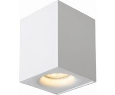 Lucide bentoo-led faretti da soffitto, dimmerabile, attacco GU10, 2Â x 4.5Â W, 3000Â K, bianco, Alluminio, White, GU10 4.5W 230V