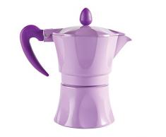 Excelsa Caffettiera Colorata, 3 Tazze