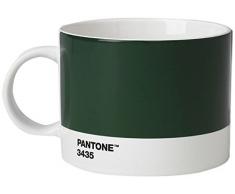 Copenhagen design Pantone Cup, Tea/Coffee Mug, fine China (Ceramic), 475 ml, Dark Green, 3435 C, Porcellana, One Size