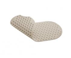 Ridder A68001090-350 Tecno-Plus - Tappetino per vasca da bagno, 38 x 89 cm, colore: Beige