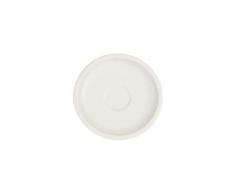 Villeroy & Boch Artesano Original Piattino Tazza Espresso, 12 cm, Porcellana Premium, Bianco