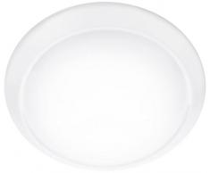 Philips Cinnabar Lampada da Parete o Soffitto, Lampadina LED Inclusa, 1 x 22 W, Diametro 40 cm, Bianco