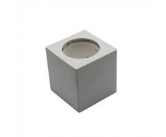 Portafaretto da soffitto Quadrato in gesso V-TAC per lampade GU10 / GU5.3 VT-727SQ â SKU 3664