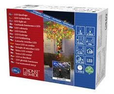 Konstsmide 3612-500 LED catena luminosa, in plastica, nero