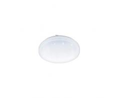 EGLO FRANIA-S - Plafoniera in acciaio, 11,5 W, colore: bianco