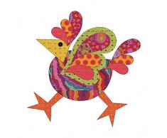 Sten Source Quilting Creations Laser Cut Fusible Funky Chicken Dotz Applique 4 Piccoli