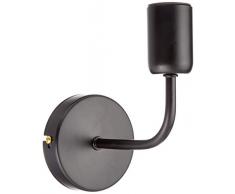 ONLI Applique da Partee Stile Industriale Metallo, Nero