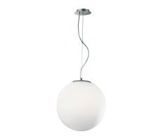 Ideal Lux Mapa SP1 D30 Lampada a Sospensione E27, Bianco