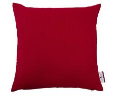 Tom Tailor 580742 T-Dove Federa Senza Cuscino 60x 60 cm Colore: Rosso Scuro