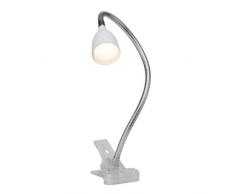 Brilliant, Lampada a LED con morsetto da scrivania