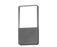 Konstsmide 7850Â âÂ 370Â 1Â x MATERA Up lampada da parete, alluminio, antracite