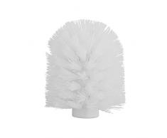 Axentia Testina di Ricambio, scambio di WC e panche, Parte di Ricambio per Spazzola e Titolare, Accessori da Bagno con Filettatura, Plastica, Bianco, 8.5 x 8.5 x 10 cm