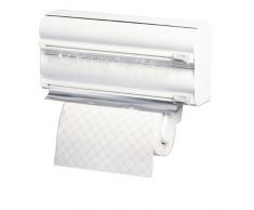 Rayen Portarotoli Triplo da Cucina, ABS, Bianco, 4.5 cm