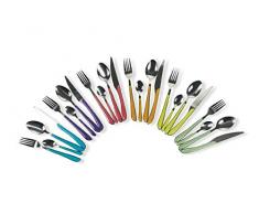 Villa DEste Home Tivoli 2191952 New Dune/Baita Set 24 pz Posate, Acciaio