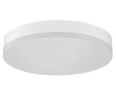 Mueller della luce LED da parete e soffitto ideale per l area di Corridoio, rotondo, 24Â W, 3000Â K, Plastica, W, Bianco caldo, 28Â x 28Â x 5.9Â cm