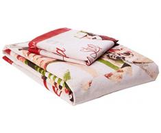Catherine Lansfield Retro Santa - Biancheria da letto, Piumone Singolo