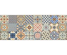 Vilber Toledo DU 01 52X140 Tappeto, Vinile, Multicolore, 52 x 140 x 0.22 cm