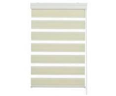 Gardinia 30180 - Persiana avvolgibile doppia con cassetta in alluminio, 60 x 160 cm, colore: Sabbia