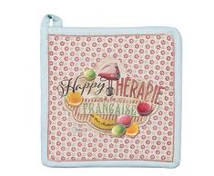 Natives 610530 Happy thérapie-macarons Presina cotone multicolore 20 x 20 x 2 cm