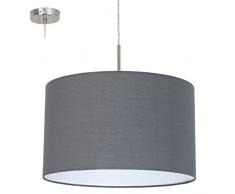 Eglo, modello: 31573 - Lampada a sospensione, colore: argento, glÃ¼hlampe