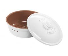 RÃ¶mertopf Brot-Frische-Topf Pentola per Il Pane, Argilla, Bianco, 23 cm