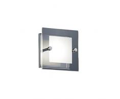Trio Leuchten Trio 227970106 Lampada da Parete a LED, 4.5 Watt, 400 Lumen W, Metallico, Unica