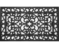 oKu-Tex Zerbino, Nero, 45 x 75 x 1 cm