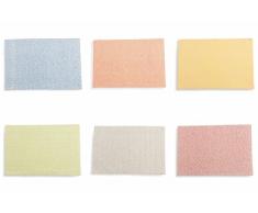 Villa dâEste Home Tivoli Calamoresca/Bazar Set 6 Tovagliette Rettangolari, Multicolore, 45x30x1 cm 6 unitÃ