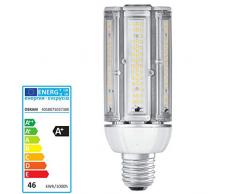 Osram LED della lampadina, Vetro, E40, 46Â W, Bianco, 8Â x 8Â x 21Â cm
