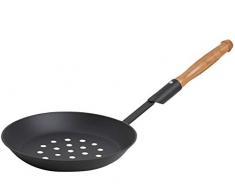 Aubry Gaspard AG1830 - Padella per Castagne, in Acciaio e Legno, Dimensioni: 62 cm