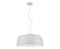 Trio Leuchten Baron - Lampadario in metallo, colore: Bianco opaco