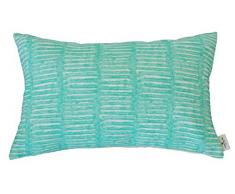 Tom Tailor, Federa per Cuscino, Turchese (TÃ¼rkis), 35 x 55 cm