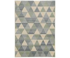 benuta Teppich Justin TÃ¼rkis 80x150 cm Tappeto, Fibra Sintetica, Turchese, 80 x 150 cm