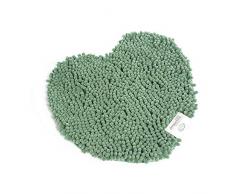 Sophie Maison Passatello Cuore Tappeto, 100% PES Microfibra, Oliva, 55