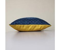 Douceur d Interno Kessy Cuscino pistagna, Poliestere, Multicolore, 40Â x 40Â cm