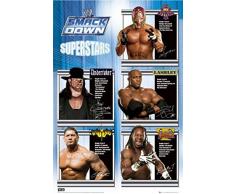 1art1 Wrestling - WWE, Smackdown Superstars Poster Stampa (91 x 61cm)