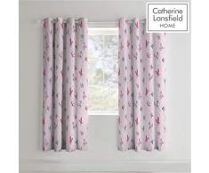 Copripiumino set trapuntato per bambine colore rosa - Tende 168 cm x 183 cm