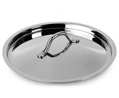 Lagostina Coperchio Every Acciaio Inox 18 10 Cm24 Pentole e Preparazione Cucina, Inossidabile, Argento, 24 cm
