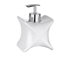 Wenko 21311100 - Dispenser di Sapone a Forma di X, Colore Bianco