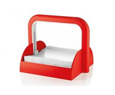Guzzini Forme Casa 70055-31 Portatovaglioli, Plastica, Rosso