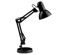 Brilliant - Lampada da tavolo per scrivania Henry, colore: Nero