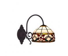 ivintage Museum applique 1Â luce, Multicolore, 20Â x 20Â x 29Â cm