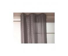 Soleil docre 031719 Tenda con occhielliStampa argento FIESTA Rosso