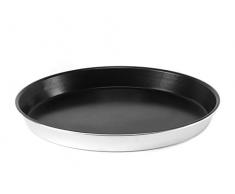 Pentole Agnelli AGNELLI Tortiera Antiaderente Lega 3003 cm28 Pasticceria e Cake Design, Alluminio, 28 cm