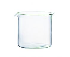 Bodum Spare Beaker Bicchiere di Ricambio per Teiera, 1.0l, 1875, 1885, 1916, 1765, 1766, Trasparente, 1865-10