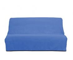 Fodera divano clic-clac in cotone PANAMA Blu