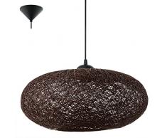 EGLO CAMPILO Lampadario a Sospensione E27, Marrone