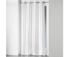 Douceur dâIntÃ©rieur - Tenda con occhielli, in poliestere, dimensioni: 140 x 240 cm, ceramica, bianco, 140x1x240 cm